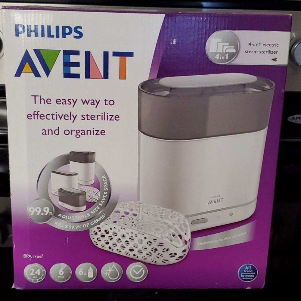 Avent bottle steam sterilizer